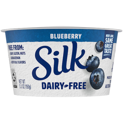 Silk Cultured Soy Blueberry Yogurt, 8 x 5.3 oz Case - DOT product image 4