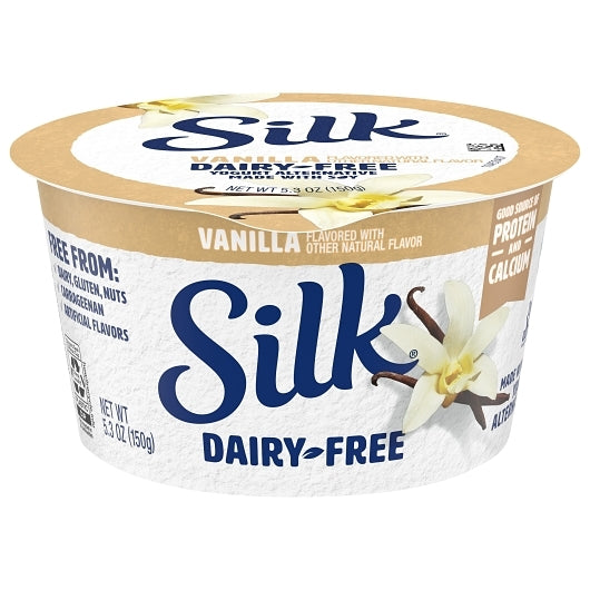 Silk Cultured Soy Vanilla Yogurt, 8 x 5.3 oz Case - DOT product image 5