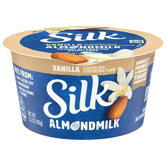 Silk Almond Vanilla Yogurt, 8 x 5.3 oz Case - DOT product image 5