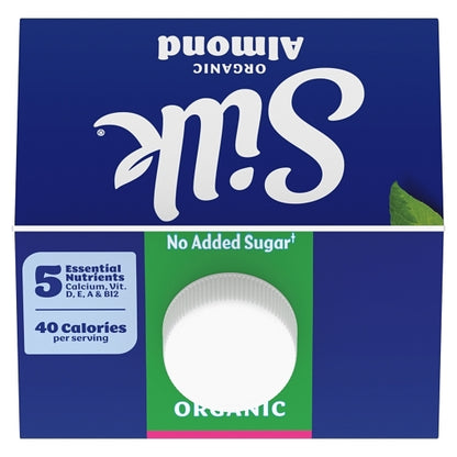 Silk Unsweetened Club Pack Extended Shelf Life Almond Milk, 3 x 3 x 192 fl oz Case - DOT product image 4