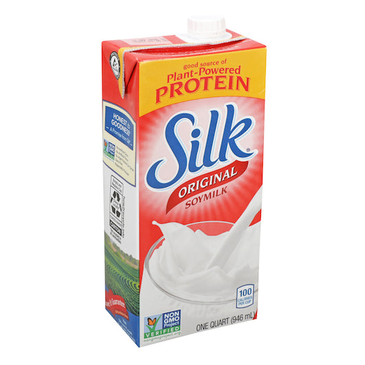 Silk Plain Soymilk, 12 x 32 fl oz Case - DOT product image 3