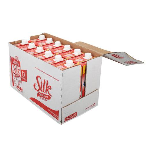 Silk Plain Soymilk, 12 x 32 fl oz Case - DOT product image 8