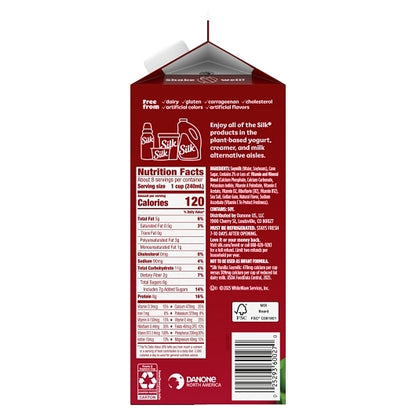 Silk Extended Shelf Life Vanilla Soymilk, 6 x 64 fl oz Case - DOT product image 3