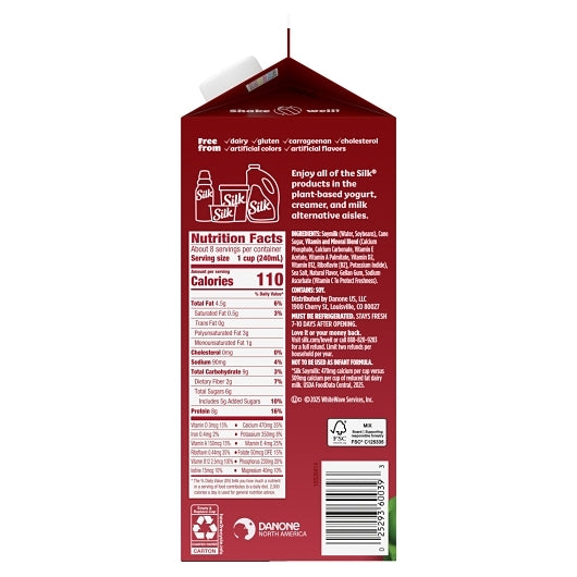 Silk Original Soymilk, 6 x 64 fl oz Case - DOT product image 3