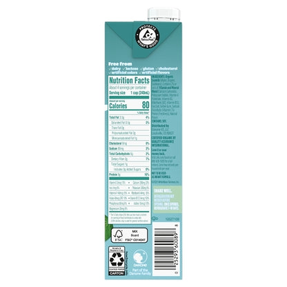 Silk Aseptic Unsweetened Soymilk, 6 x 32 fl oz Case - DOT product image 6