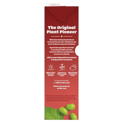 Silk Plain Soymilk, 12 x 32 fl oz Case - DOT product image 4