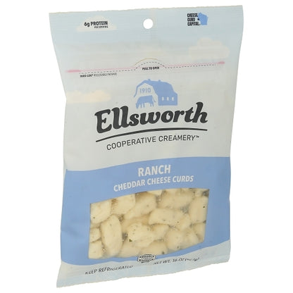 Ellsworth Ranch White CHEDDAR CHEESE CURD, 8 x 16 oz Case - DOT product image 3
