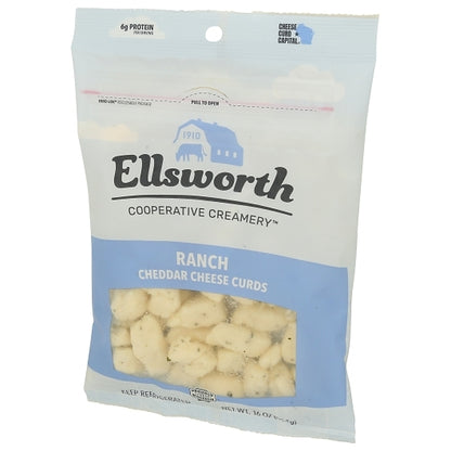 Ellsworth Ranch White CHEDDAR CHEESE CURD, 8 x 16 oz Case - DOT product image 4