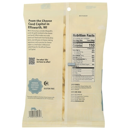 Ellsworth Creamery Ref WHITE CHEDDAR CHEESE CURD, 8 x 16 oz Case - DOT product image 6