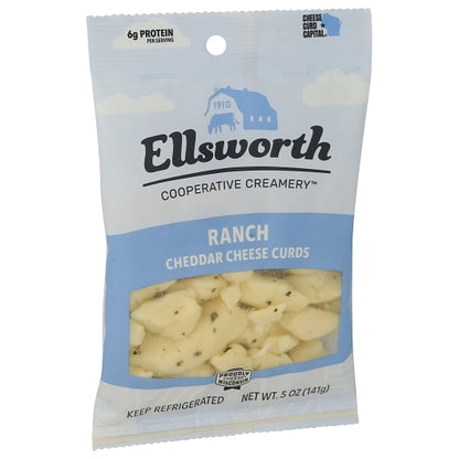 ELLSWORTH Cheese Curd Natural Ranch Seasoning White Cheddar Cheese Curds, 12 x 5 oz Case - DOT product image 4