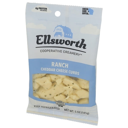 ELLSWORTH Cheese Curd Natural Ranch Seasoning White Cheddar Cheese Curds, 12 x 5 oz Case - DOT product image 5