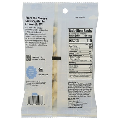 ELLSWORTH Cheese Curd Natural Ranch Seasoning White Cheddar Cheese Curds, 12 x 5 oz Case - DOT product image 7