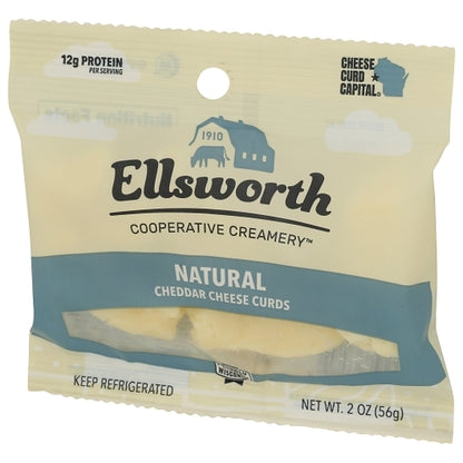 Ellsworth Natural White Cheddar Cheese Curds, 24 x 2 oz Case - DOT product image 4