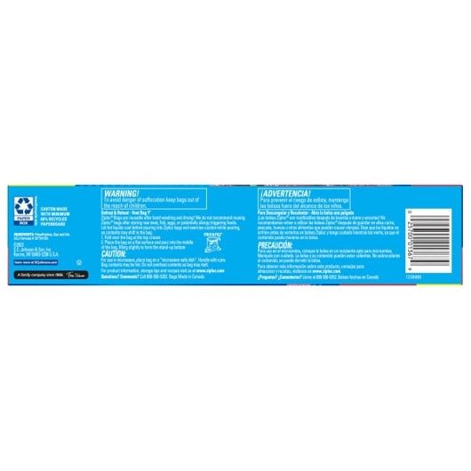 Ziploc Suso Storage Gal Bag 22 Ct, 12 x 22 each Case - Disposables
