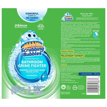 Scrubbing Bubbles DISINFECTANT FRESH AEROSOL 20 OZ, 12 x 20 oz Case - DOT product image 8