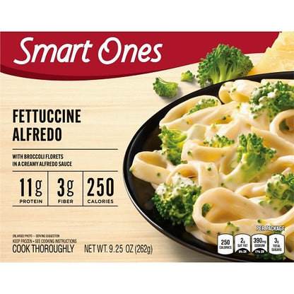 Smart Ones ENTREE SMART ONES FETTUCINI ALFREDO, 12 x 262 GR Case - DOT product image 2