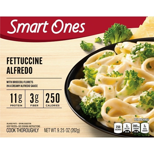 Smart Ones ENTREE SMART ONES FETTUCINI ALFREDO, 12 x 262 GR Case - DOT product image 2