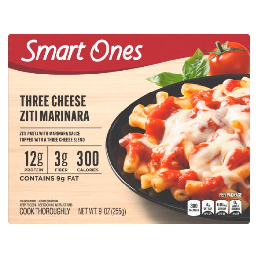 Smart Ones THREE CHEESE MARINARA Ziti, 12 x 255 GR Case - DOT product image 2