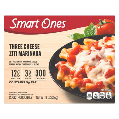 Smart Ones THREE CHEESE MARINARA Ziti, 12 x 255 GR Case - DOT product image 2