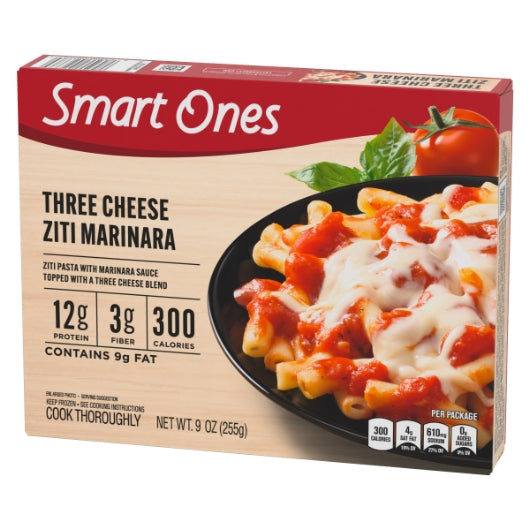 Smart Ones THREE CHEESE MARINARA Ziti, 12 x 255 GR Case - DOT product image 3