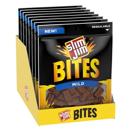 Slim Jim Mild Snacks, 8 x 3.75 oz Case - Meat Snacks - image 2
