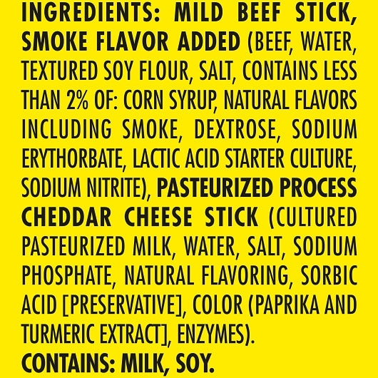 Slim Jim Beef And Cheese Snack Sticks, 6 x 18 x 1.5 oz Case - DOT product image 8