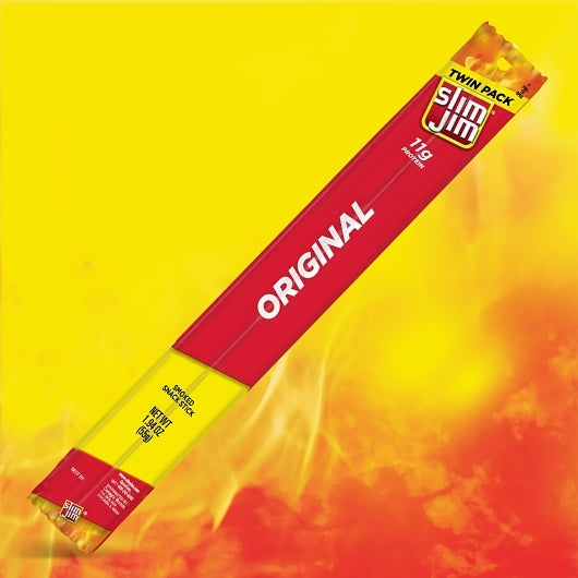 Slim Jim Meat Stick Original Flavor Twin Pack, 1 x 24 x 288 ct Case - DOT product image 4