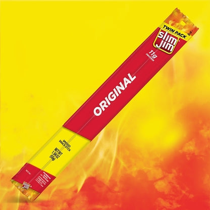 Slim Jim Meat Stick Original Flavor Twin Pack, 1 x 24 x 288 ct Case - DOT product image 4