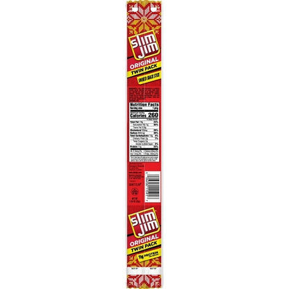 Slim Jim Meat Stick Original Flavor Twin Pack, 1 x 24 x 288 ct Case - DOT product image 2