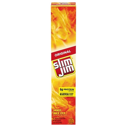 Slim Jim Giant Snack Sticks, 6 x 24 x 0.97 oz Case - DOT product image 2