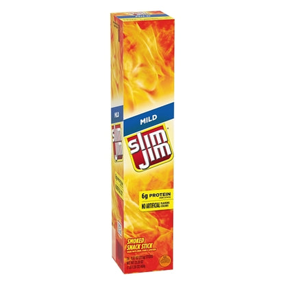 Slim Jim Giant Mild Snack Sticks, 6 x 24 x 0.97 oz Case - DOT product image 8