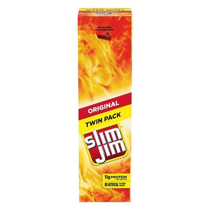Slim Jim Meat Stick Original Flavor Twin Pack, 1 x 24 x 288 ct Case - DOT product image 3