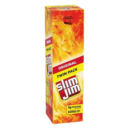 Slim Jim Meat Stick Original Flavor Twin Pack, 1 x 24 x 288 ct Case - DOT product image 5