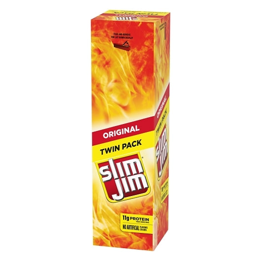 Slim Jim Meat Stick Original Flavor Twin Pack, 1 x 24 x 288 ct Case - DOT product image 7