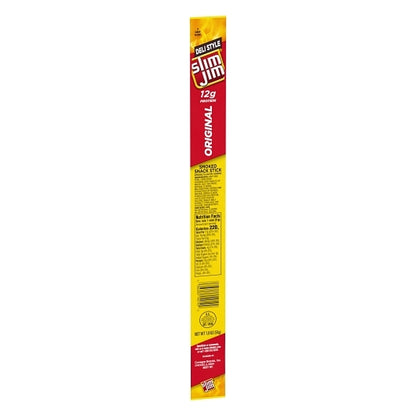 Slim Jim Deli Style Smoked Meat Snack Sticks, 6 x 18 x 1.8 oz Case - DOT product image 4