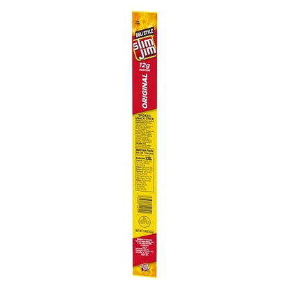 Slim Jim Deli Style Smoked Meat Snack Sticks, 6 x 18 x 1.8 oz Case - DOT product image 6