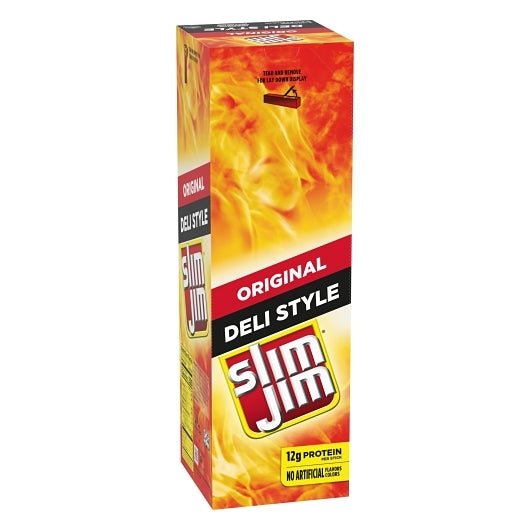 Slim Jim Deli Style Smoked Meat Snack Sticks, 6 x 18 x 1.8 oz Case - DOT product image 5