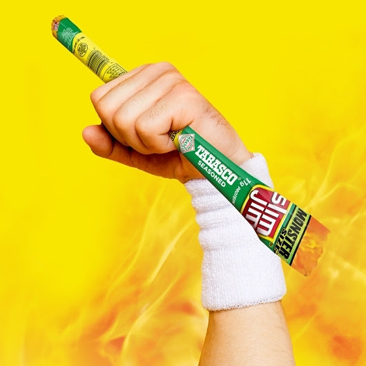 Slim Jim Monster Tabasco Flavored Smoked Meat Snack Sticks, 6 x 18 x 1.94 oz Case - DOT product image 6