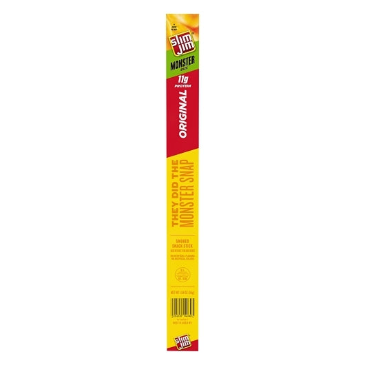 Slim Jim Conagra Dry Retail Monster Original 1.94 oz 18 count (PACK OF 6) - DOT product image 1