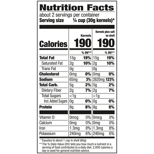 David Roasted & Salted Original Jumbo Sunflower Seeds, 12 x 5.25 oz Case - DOT product image 5