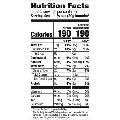 David Roasted & Salted Buffalo Style Ranch Jumbo Sunflower Seeds, 12 x 5.25 oz Case - DOT product image 4