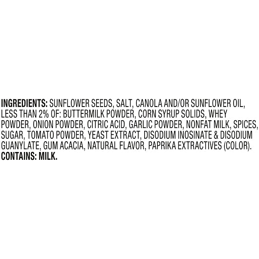 David Roasted & Salted Buffalo Style Ranch Jumbo Sunflower Seeds, 12 x 5.25 oz Case - DOT product image 5