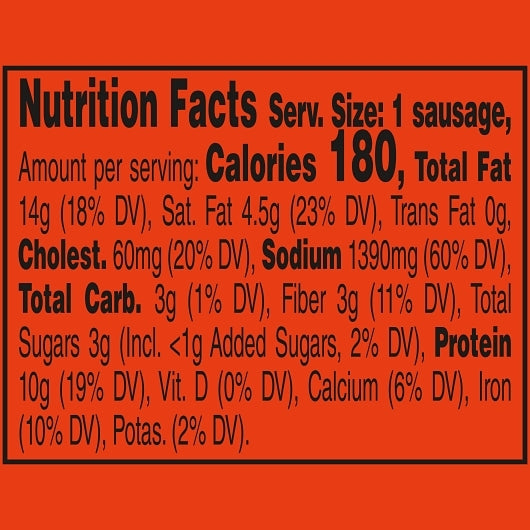 Penrose Pickled Sausage Tijuana Mama, 6 x 12 x 2.4 oz Case - DOT product image 7