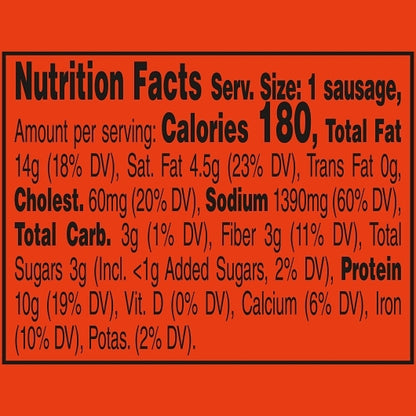 Penrose Pickled Sausage Tijuana Mama, 6 x 12 x 2.4 oz Case - DOT product image 7