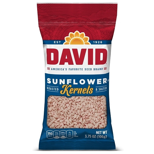 David Sunflower Kernels, 12 x 3.75 oz Case - DOT product image 7
