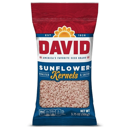 David Sunflower Kernels, 12 x 3.75 oz Case - DOT product image 7