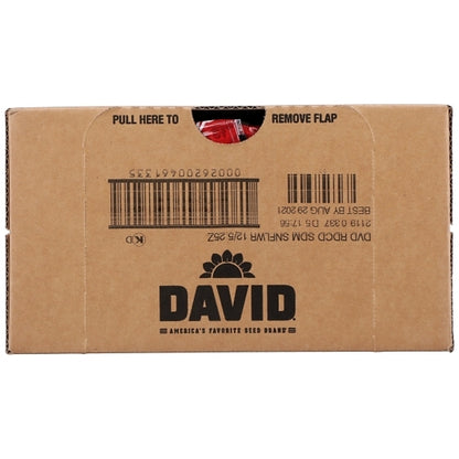 David Reduced Sodium In-Shell Sunflower Seeds, 12 x 5.25 oz Case - DOT product image 8