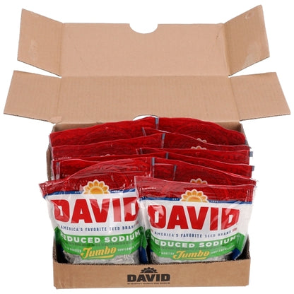David Reduced Sodium In-Shell Sunflower Seeds, 12 x 5.25 oz Case - DOT product image 7