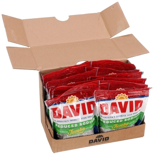 David Reduced Sodium In-Shell Sunflower Seeds, 12 x 5.25 oz Case - DOT product image 5