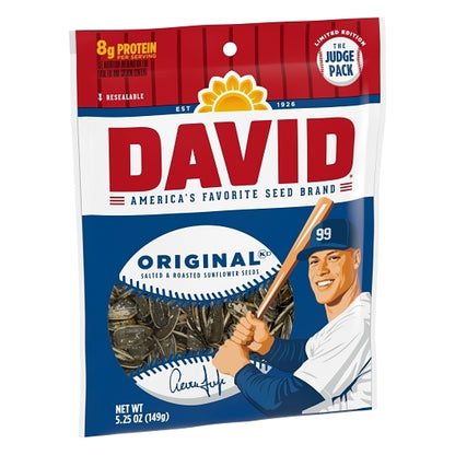 David Original Sunflower Seeds, 12 x 5.25 oz Case - DOT product image 5